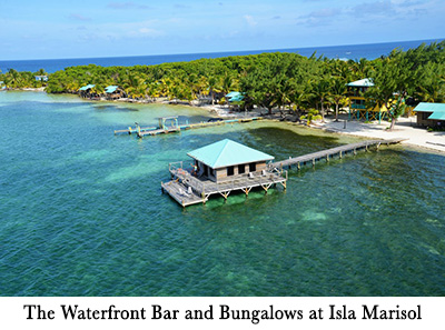 The Waterfront Bar and Bungalows at Isla Marisol