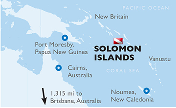 Solomon Islands - Map