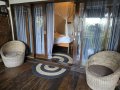 At the fron of the room