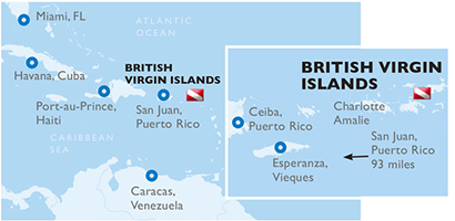 British Virgin Islands - Map
