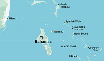 The Bahamas Map