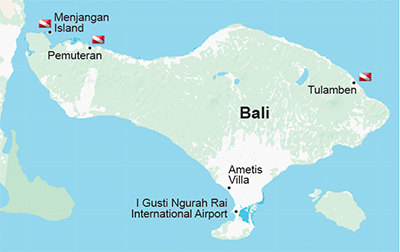 Bali Map