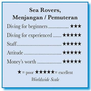 Sea Rovers, Menjangan / Pemuteran - Rating