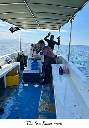 The Sea Rover crew