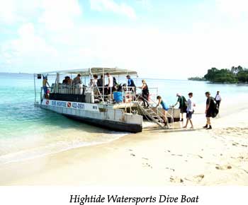 Hightide Watersports Dive Boat