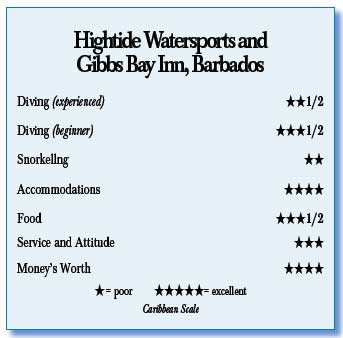 Hightide Watersports and Gibbs Bay Inn, Barbados