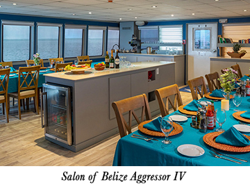 Salon of Belize Aggressor IV