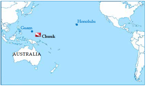 Chuuk - Map