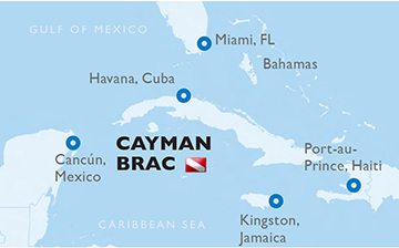 Cayman Brac - Map