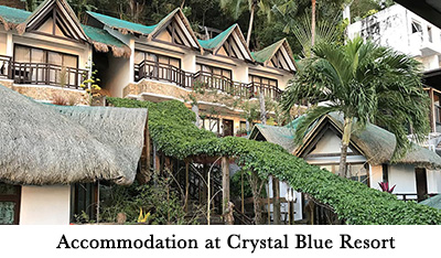 Accommodation at Crystal Blue Resort