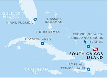 South Caicos Map