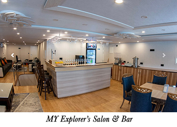 MY Explorer's Salon & Bar