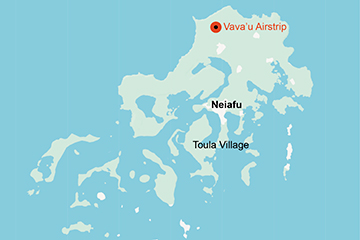 Explore Vava'u Map