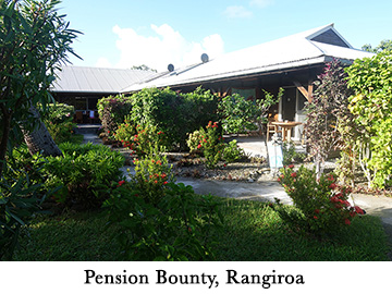 Pension Bounty, Rangiroa