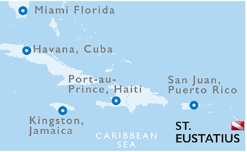 St. Eustatius - Map