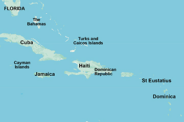 St. Eustatius Map