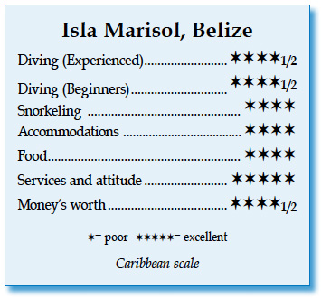 Isla Marisol, Belize - Rating