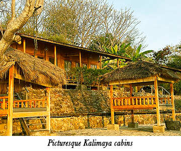 Picturesque Kalimaya cabins