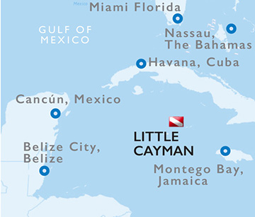 Little Cayman - Map