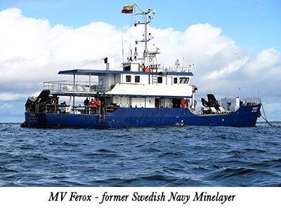 MV Ferox - former Swedish Navy Minelayer