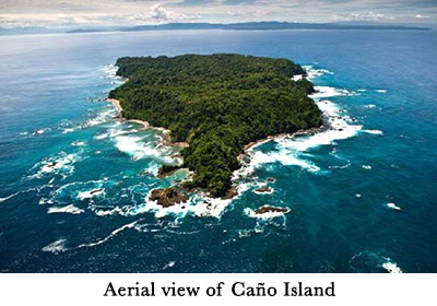 Aerial view of Cao Island