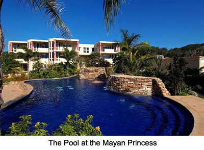 The Pool at the Mayan Princess