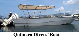Quimera Divers' Boat