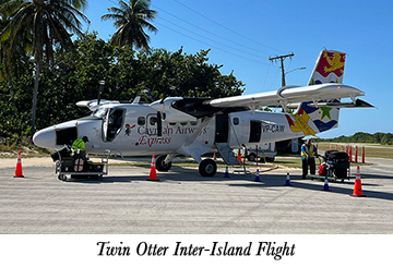 Twin Otter Inter-Island Flight