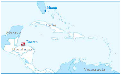 Roatan - Map